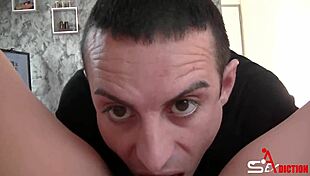 i eat lulu pretel's pussy with footjob and blowjob leading to cumshot