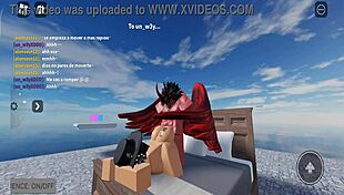 fucking that whore in roblox with a condom, you know?