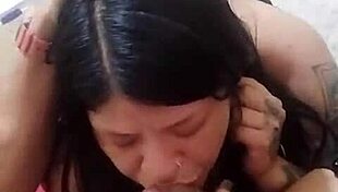 i suck my stepbrother's monster cock and swallow his cum in mouth