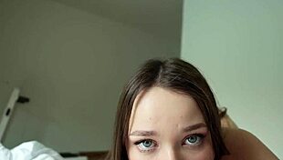 Stepsister boldly sends naked pics to stepbrother, leading to rough riding