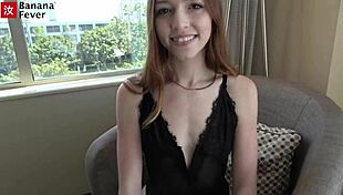 Myra, a Chinese-Looking White Girl, Moans in Hotel Wedding Scene