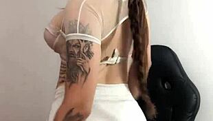 beautiful young and big tits the best combination