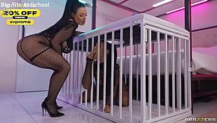 angela white and queenie sateen in uncaged threeway 😍