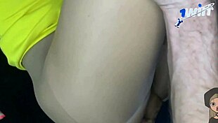 Tore tights and devoured hairy pussy!