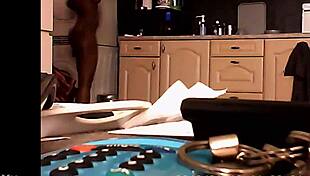 Watching the black neighbor next door, targeting her for voyeur fun in detail