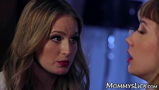 Milf Fucked By Two Young Babes In Lesbian Threesome!