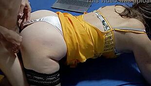 French blonde deepthroating in doggystyle pov 😍