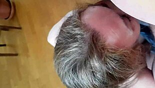 European milf acts as submissive slave in homemade video