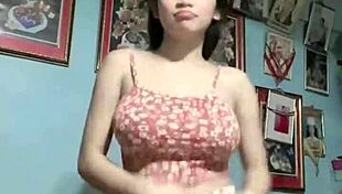 big tits boobs girl gets stroked and sucked in titstoker scene with hardcore action