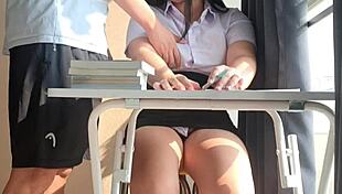 i was tryin to study but got disturbed and ended up suckin a dick in the bedroom