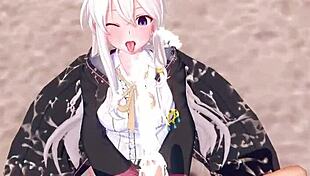 The witch's journey with ireina in this anime series.