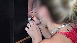 the cuckold took me to the glory hole party