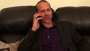 sami gets facial from stepdad