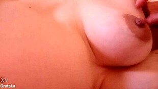 GRETALA FLASHES PREGNANT BREASTS IN PUBLIC