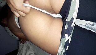 Stepfather Catches Stepdaughter Alone And Cums In Her Hot Ass