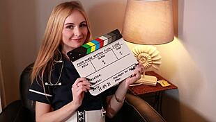 Sexy Nurse Brooks Sucks Patient with Passion