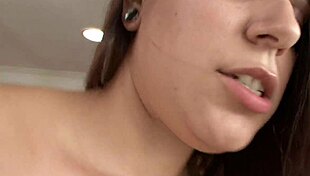 Babe Experiences Intense Orgasm During Rough Creampie Sex!