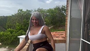 Colombian Milf Fucks Young Neighbor In Husband's Bed.