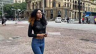 This goddess came to São Paulo and got wrecked by a local stud!