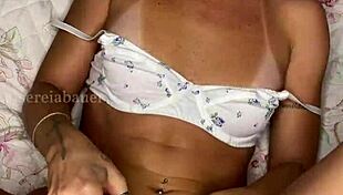 Blonde sucks and fingers to orgasm