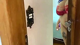 My brother-in-law caught me masturbating and fucked me hard!