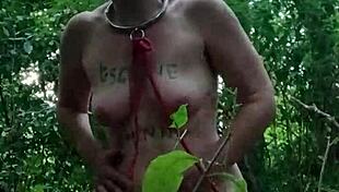 2025 07 16 ESCLAVE F FAIT LA PETITE 18+ CHIENNE WITH HUMILIATION AND FLASHING!