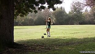 Tasha Reign Pleasures Her Tight Anus With Anal Assfucking And Big Clit Stimulation