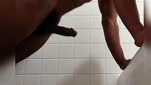 Rock Hard Pushups During Workout Session