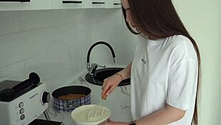 Stepbrother prevents half-brother from baking sister's cake