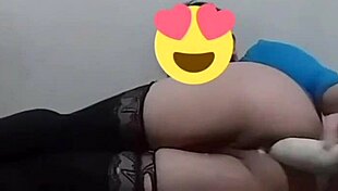 Sofiblack slut tears ass with dildo pleasure!