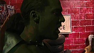 I licked and fucked her ass in costumes cum in mouth