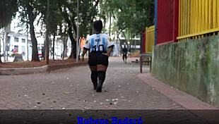 BRAZIL LOST BUT I FUCKED THE ARGENTINE'S ASS HARD IN DOGGYSTYLE WITH BIG COCK