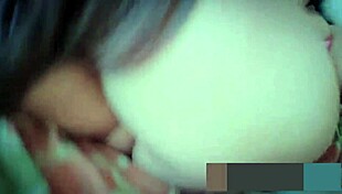 The Busty and Big Ass Stepmother Masturbating and Touching Her Entire One Real