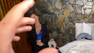 hey, this receptionist gets bought with money for hard pussy fucking and creampie