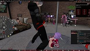 Second Life Fucking A Vtuber In Intense Reality Action