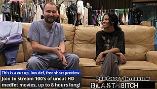 Step sisters enjoy behind-the-scenes fun with long hair and latina vibes.