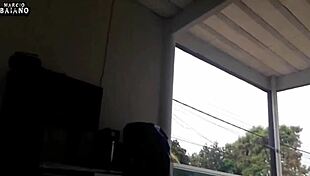 Intense Pleasure Riding Old Man's Cock Interracially