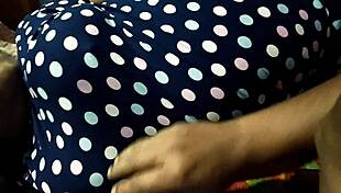 Desi milf Chikki Bhabi gets boob massage then hard fucking?