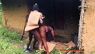 bbw wife welcomes with blowjobs after hunting