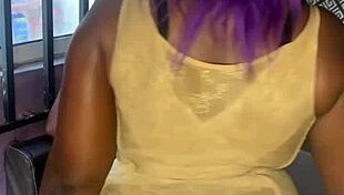 Home alone on Sundays, bending over my big-ass milf for some fun.