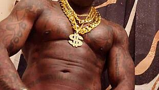 Hallelujah Johnson worships the big black cock in this intense session.