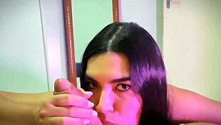 i'm doing insane deep throat with cum facial.