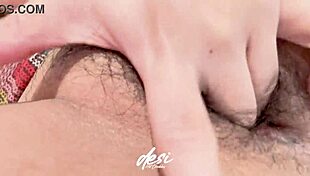 desi bhabhi fingers wet hairy pussy in homemade masturbation