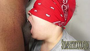 Bbw Throat Fucked By Black Cock With Tons Of Cum