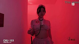 Nympho nurses addicted to double dick domination!