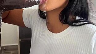 I feel so fulfilled satisfying my cravings with a huge black cock.