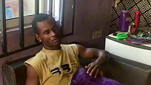 Home alone on Sundays, bending over my big-ass milf for some fun.