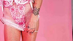 big tits petite 18+ brunette shows off sexy body and enjoys cute posing session 😍