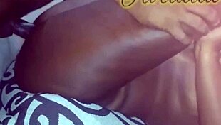 Homemade Video of Latina Black BBW Moaning with Big Dick in Her Ass!