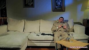 Lea, how does it feel to be dominated for cash?